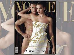 Cristiano Ronaldo poses NAKED with model girlfriend Irina Shayk for Spanish  Vogue - Mirror Online