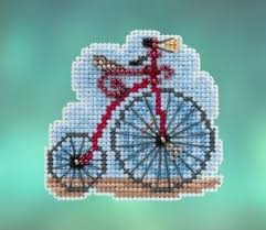 Carrie's cross stitch message board: Mill Hill Vintage Bicycle Beaded Cross Stitch Kit 123stitch
