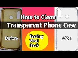 We have a tutorial for plastic, silicone, wooden, and clear phone cases that have turned yellow. I Tried 5 Minute Crafts Hack To Clean Transparent Phone Case Silicone Phone Case 5 Minute Crafts Youtube