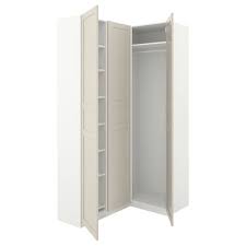 Pax Corner Wardrobe White Grimo White 43 1 2 43 1 2x93 1 8 Ikea In 2020 Corner Wardrobe Pax Corner Wardrobe Ikea Pax Corner Wardrobe
