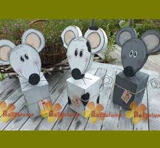 Holzpfosten Maus Mit Mausefalle Holzblumen Holzpfosten Ostern Basteln Holz