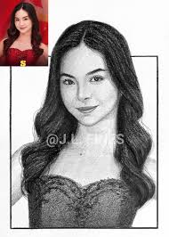 Kaisha Montinola fanart(2.8 x 3.8 inches) "Mind over heart, heart over  mind, comes in perfect balance when we all understand each other."