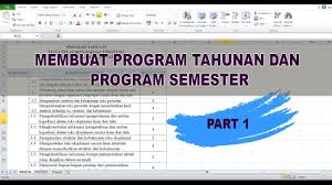 Maybe you would like to learn more about one of these? Membuat Prota Dan Promes Kurikulum K13 Revisi Part 1 Youtube