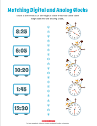 Are you planning circle time activities, or are you looking to revamp your circle time ideas? Practice Telling Analog And Digital Time With This Printable Scholastic Parents