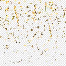 Gold Confetti On A Transparent Background Transparent Clipart Glitter Confetti Png And Vector With Transparent Background For Free Download Gold Confetti Transparent Background Confetti Background