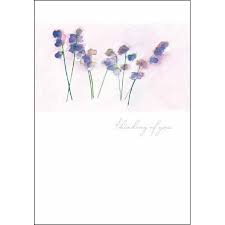 Thinking of you flowers and gifts. Thinking Of You Floral Card By Woodmansterne Gifts Online Uk Uk Delivery Yorkshire