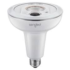 Sengled Snap Integrated 60 Watt Equivalent Warm White Par38 Hd Camera Outdoor Led Floodlight Lighting Technolog Light Bulb As01 Par38nae26w The Home Depot