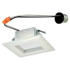 Westinghouse 10 Watt Warm White 3000k E26 Medium Base 4 Inch Square Recessed Led Downlight Dimmable Energy Star