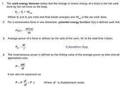 Pin By Cprateek On Physics Physics Energy Work Kinetic Theory
