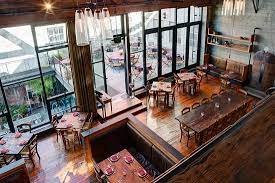 Farm house wooden dining table. La Spiga Dining Room Picture Of Osteria La Spiga Seattle Tripadvisor