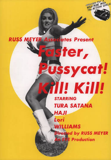 Faster, Pussycat! Kill! Kill! Original 1994 Japanese B5 Chirashi Handbill