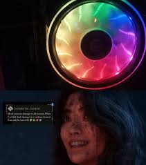 Never knew my rgb cooler is an advantage