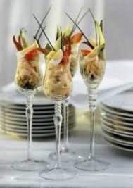 Langouste Et Crevettes En Amuse Gueule Recette Verrines Crevettes Verrine De Langouste Recettes De Cuisine