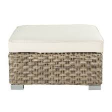 Pouf De Canape D Exterieur Ecru Saint Raphael Maisons Du Monde Maison Du Monde Pouf Canape Jardin