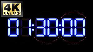O'clock and half past interactive mad maths. 90 Minutes An Hour And A Half Timer Alarm For Training Meditation Cooking Sleep Youtube