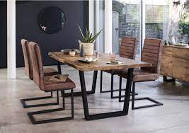 With a couple of stackable adde chairs within easy reach, there's always room for more. Jagger Dining Table With Metal Legs And 4 Dining Chairs Furniture Village