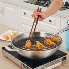 Find the right products at the right price every time. Buy Stainless Steel Oil Draining Rack Pot Steamer Frying Tray Kitchen Cooking Tool At Affordable Prices Free Shipping Real Reviews With Photos Joom