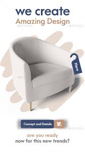 Interior Furniture Home Design Social Media Post And Stories Home Design Interior Furniture Banner Design Inspiration Furniture Graphic Design