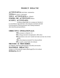 Realizat periodic, conform legii ce prevede obligativitatea fiecărei autorităţi. Doc Proiect Didactic Activitatea Activitate Matematica Tema Ne Jucam Si Numaram Tipul Activitatii Joc Didactic Forma De Activitate Mixta Scopul Activitatii Katry Ivosari Academia Edu