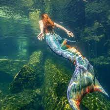 Fly Through The Water Like A Bird On The Open Sea Cancun Cenote Cenotecristalino Mermaid Mermaidta Mermaid Photography Mermaid Pictures Realistic Mermaid