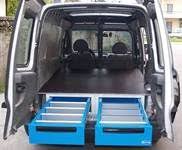 Unterflurschubladen Camper Umbau Werkstatt Wagen Berlingo