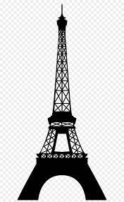 Eiffel Tower Silhouette Transparent Png Clip Art Image Decoracao De Aniversario Ladybug Flores Rosa E Branco Aniversario Ladybug