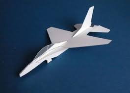 Lockheed Martin F 16c Fighting Falcon Paper Airplane Models Paper Airplanes Paper Plane