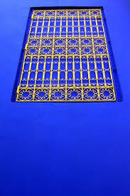 Bleu Majorelle Marrakech Morocco Architecture Blue Maroc Bleu Et Peinture Mur