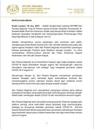 Apabila portugis berjaya menawan melaka, sultan mahmud shah berlindung ke bahagian selatan wilayahnya yang sekarang ini dipanggil sebagai johor. Istana Negara 16 Jun 2021 Kenyataan Media Istana Facebook