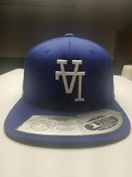 Upside Down La Snapback Hat Royal Blue La Upside Etsy La Dodgers Hat Dodger Hats La Snapback