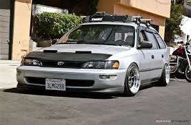 Lowered Corolla 2010 Corolla Hellaflush Http Ford Mustang Morris Based Cust Blogspot Corolla Wagon Toyota Corolla Toyota Tercel