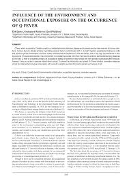 Published by the australian commission on safety and quality in health care. Pdf Influence Of The Environment And Occupational Exposure On The Occurrence Of Q Fever