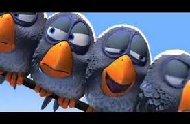 Bird On A Wire Movie Song Pin By Anna Risa On Facial Expressions Pixar Shorts For The Birds Pixar Short Film