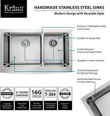 kraus khf20333 polished kitchen sink