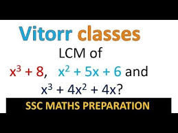 Hcf Of Polynomial Lcm Of X3 8 X2 5x 6 And X3 4x2 4x Polynomials Lcm Teaching