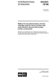 Figure 1 test pattern used in iso/iec19798 (set of 5 pictures) iii. Iso Iec 19798 2007 Method For The Determination Of Toner Cartridge Yield For Colour Printers And Multi Function Devices That Contain Printer Components
