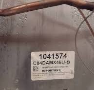 What could be causing high pressure in a one-year-old air ...