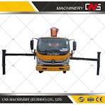 Hydraulic Aerial Cage Aerial Working Platform Truck Mounted ...