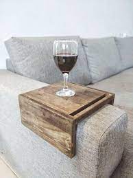 Two Sofa Table Tray Armrest Table Phone Ipad Tablet Mug Arm Rest Table Sofa Arm Table Sofa Side Table