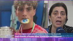 Pomeriggio Cinque: Santo Romano, la mamma Mena: "Io non potrò mai  perdonare" Video