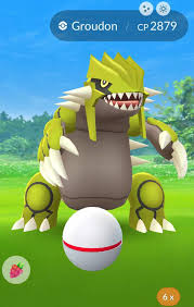 This legendary pokémon is said to represent the land. Shiny Groudon Pokemon Go Amino