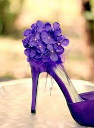 Hydrangeas Shoe Clips Royal Purple Blue Red Pearl Etsy Purple Shoes Bridal Shoes Purple Love