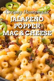 Creamy Jalapeno Popper Mac And Cheese Recipe In 2020 Comfort Food Recipes Dinners Mac And Cheese Crockpot Mac And Cheese