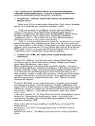 (b) berdasarkan pengetahuan anda, apakah faktor yang menyebabkan orang melayu menentang malayan union ? Sejarah Kertas 3