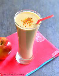 Apple Chikoo Milkshake Recipe Queen Palace Milkshake Recipe Milkshake Vegetarian Ice Cream Milkshake Recipes