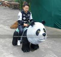 Sayi Kyawawan Panda Rides Electric Kiddie Rides For Park ...