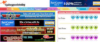 Result Keluaran Togel Sydney 07 November 2019 Tanggal Cari Sydney