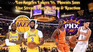 Links will appear around 30 mins prior to game start. Los Angeles Lakers Vs Phoenix Suns Game 5 Live Play By Play Reaction Youtube