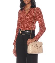 My yves saint laurent lou lou bag in size small was purchased in honolulu hawaii. Loulou Small Leather Shoulder Bag Saint Laurent Mytheresa