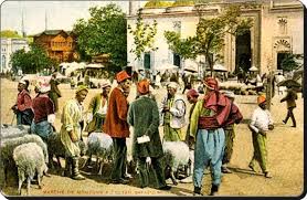 Beyazit Kurban Pazari 1908 Istanbul Eid Tarih